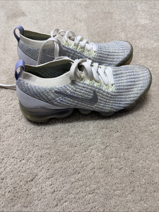 Nike Shoes - Nike Women's Light Gray and Lavender Vapormax Running Shoes